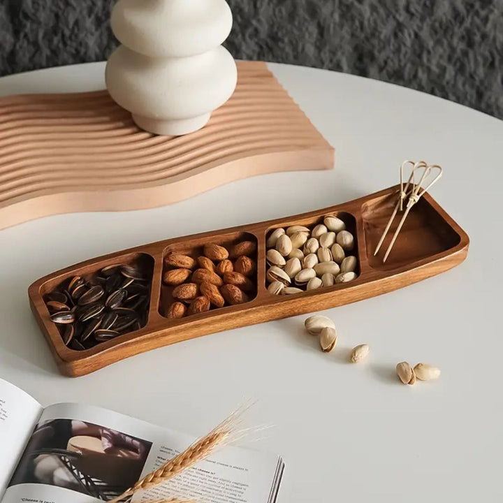 Lisslune | Earth Tone Appetizer Serving Tray