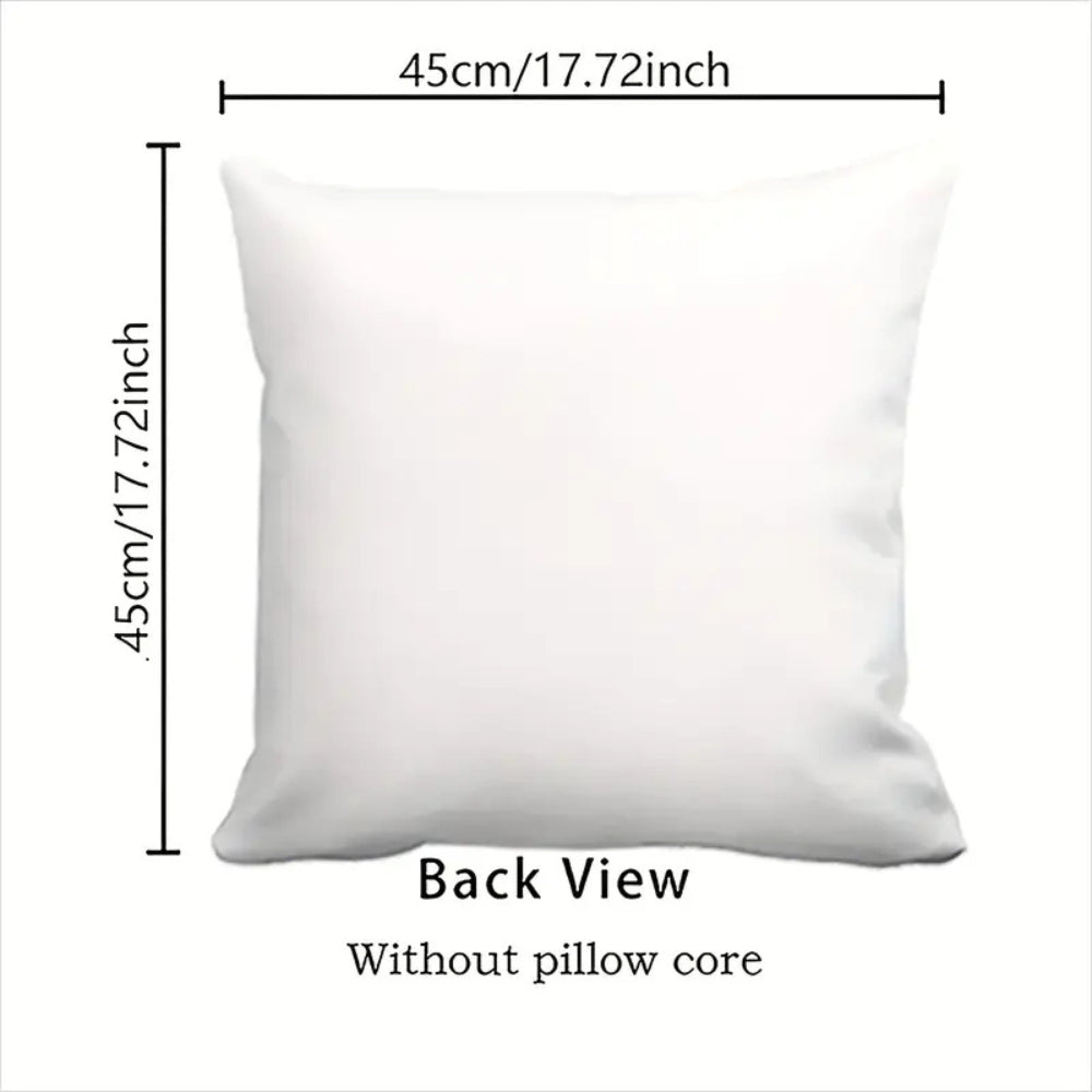 Lisslune | Easter Floral Bunnies Cushion Cover | 4pcs Set