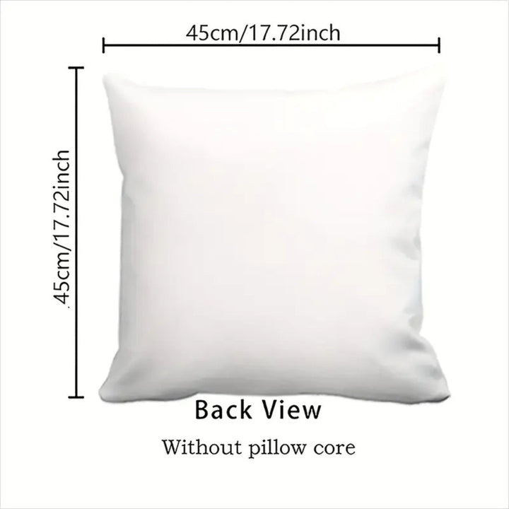 Lisslune | Easter Floral Bunnies Cushion Cover | 4pcs Set