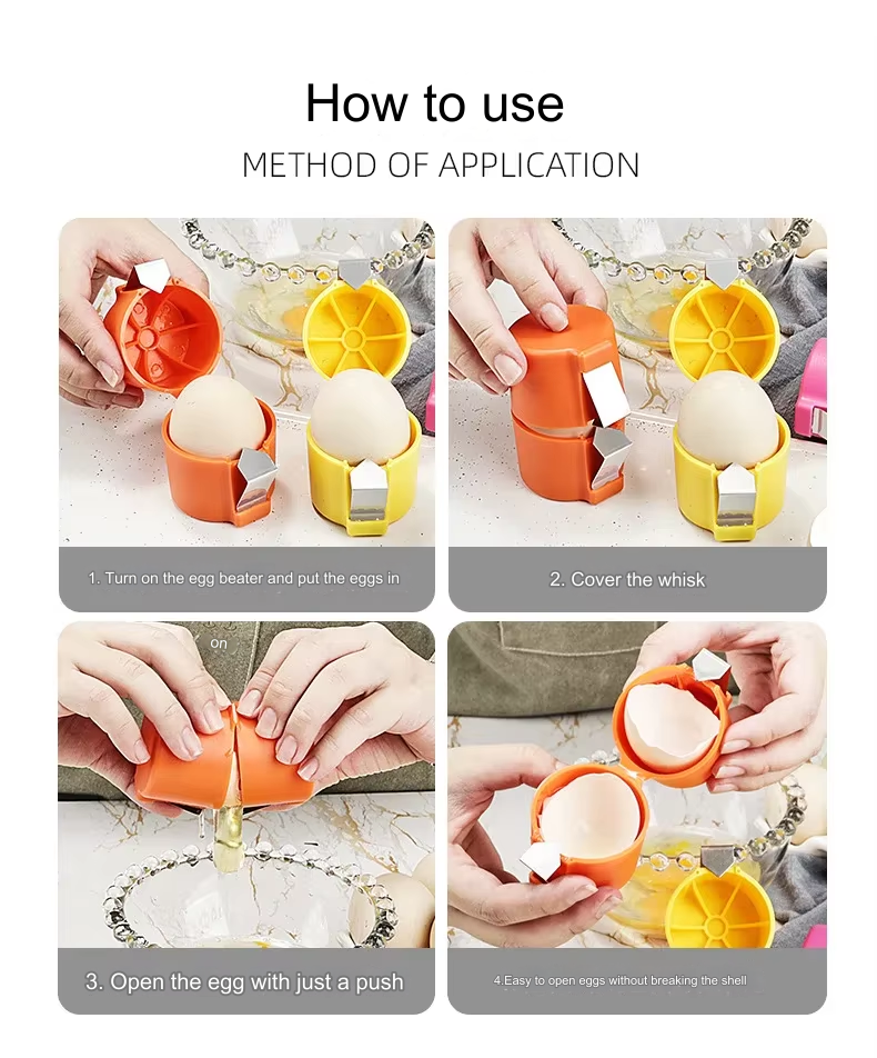 Lisslune | Easy Egg Shell Opener Kitchen Gadget Tool