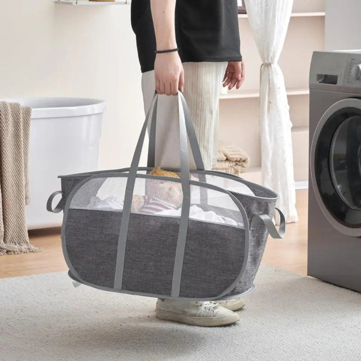 Lisslune | Easy Move Carry Laundry Basket