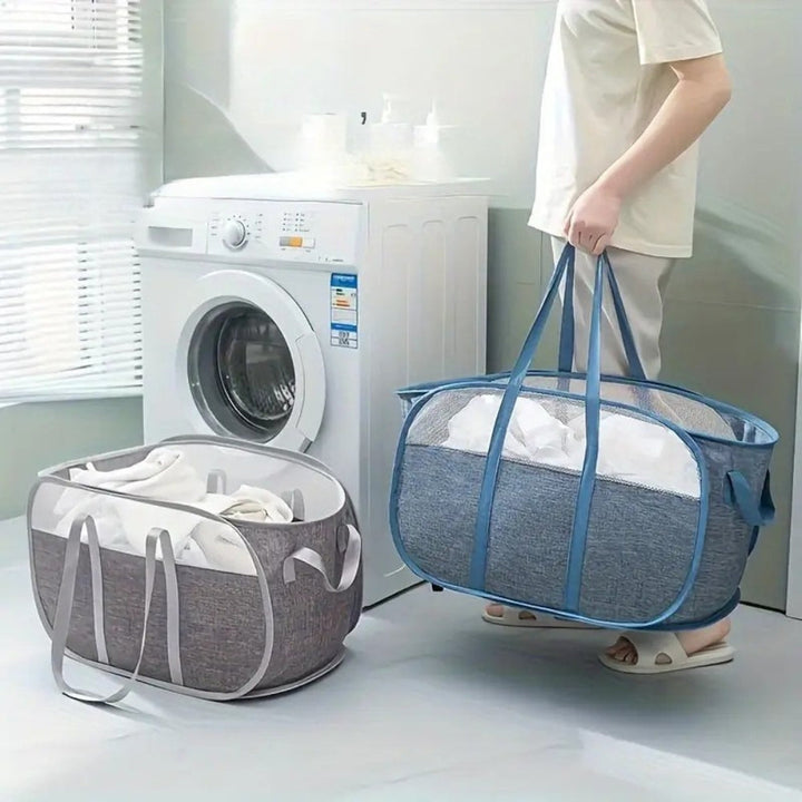 Lisslune | Easy Move Carry Laundry Basket