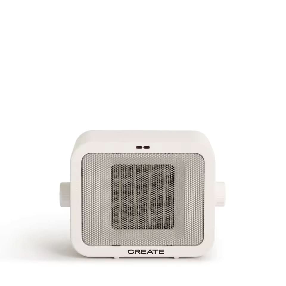 Lisslune | Portable Ceramic Space Heater 1500W with Overheat Safety Protection