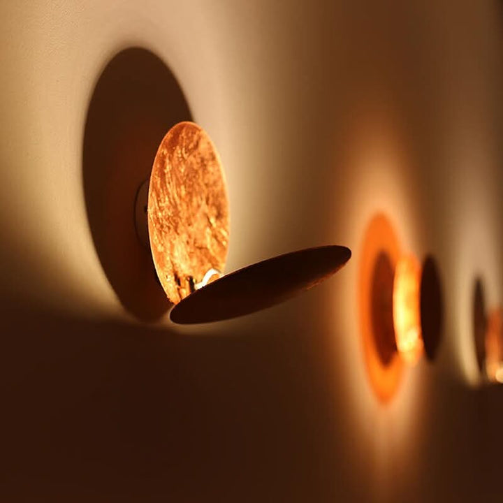 Lisslune | Solar Eclipse Wall Lamp with Warm LED Light