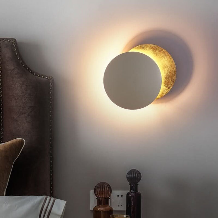 Lisslune | Solar Eclipse Wall Lamp with Warm LED Light