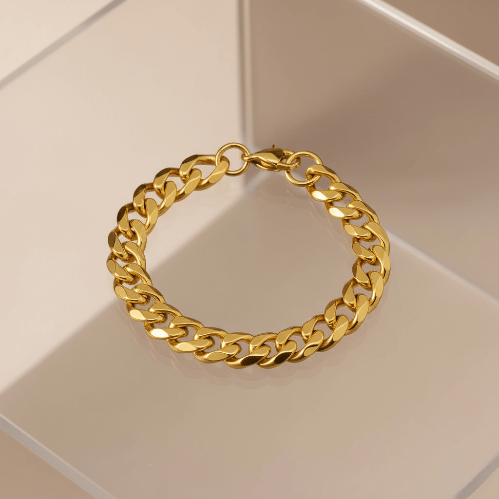 Lisslune | Punk-inspired stainless steel bracelet with stylish design
