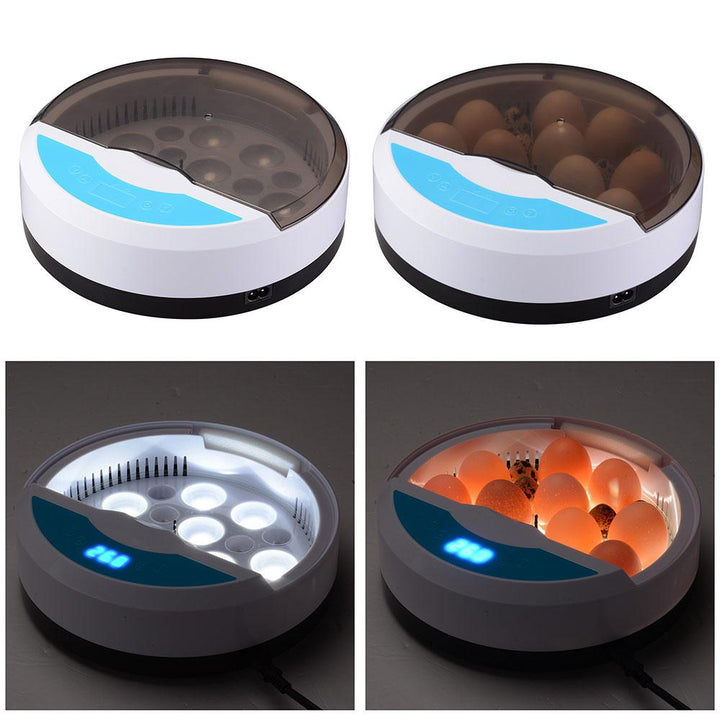 Lisslune | Egg Incubator for Chicken Eggs Incubator for Egg Hatching Chicks with Temp Control LED Chicken Hatcher