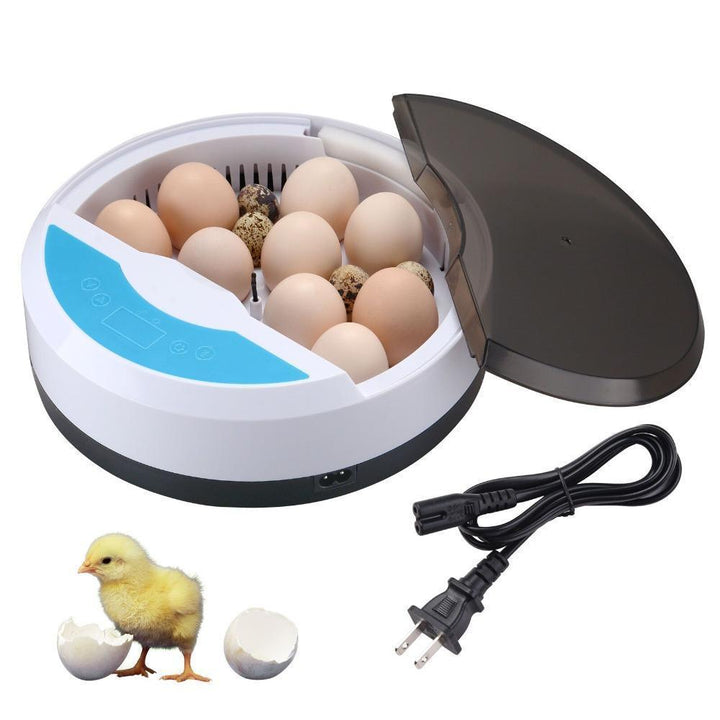 Lisslune | Egg Incubator for Chicken Eggs Incubator for Egg Hatching Chicks with Temp Control LED Chicken Hatcher