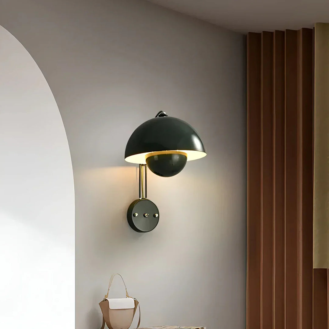 Lisslune | BudLume - Mushroom Light Cozy Scandinavian Wall Lamp