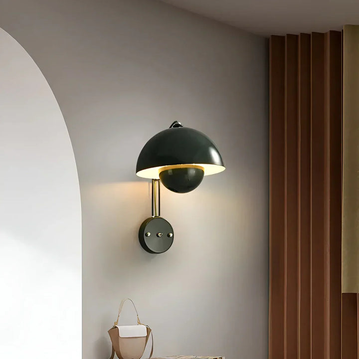 Lisslune | BudLume - Mushroom Light Cozy Scandinavian Wall Lamp