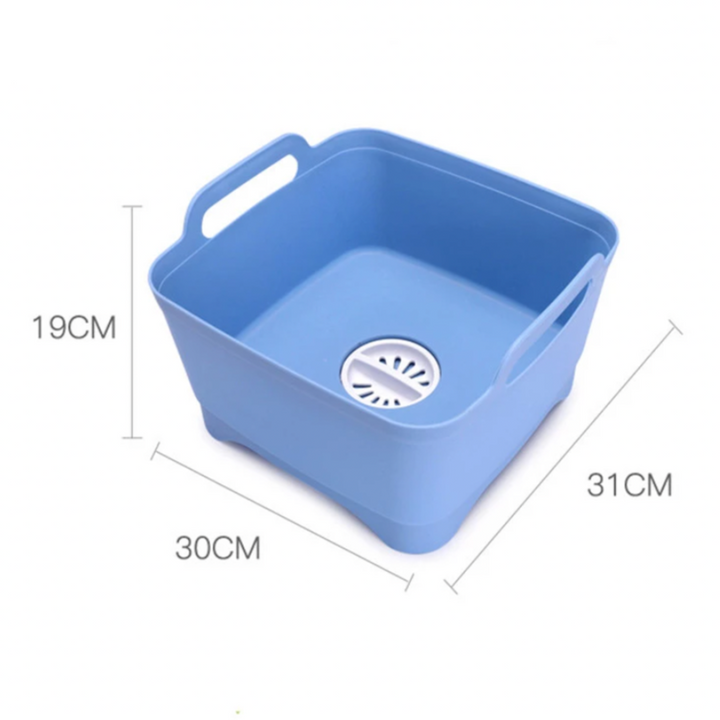 Lisslune | Portable Large Vegetable Washer Drain Basket