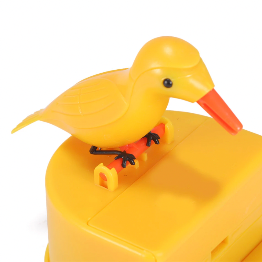 Lisslune | Small Bird Lovely Automatic Toothpick Holder