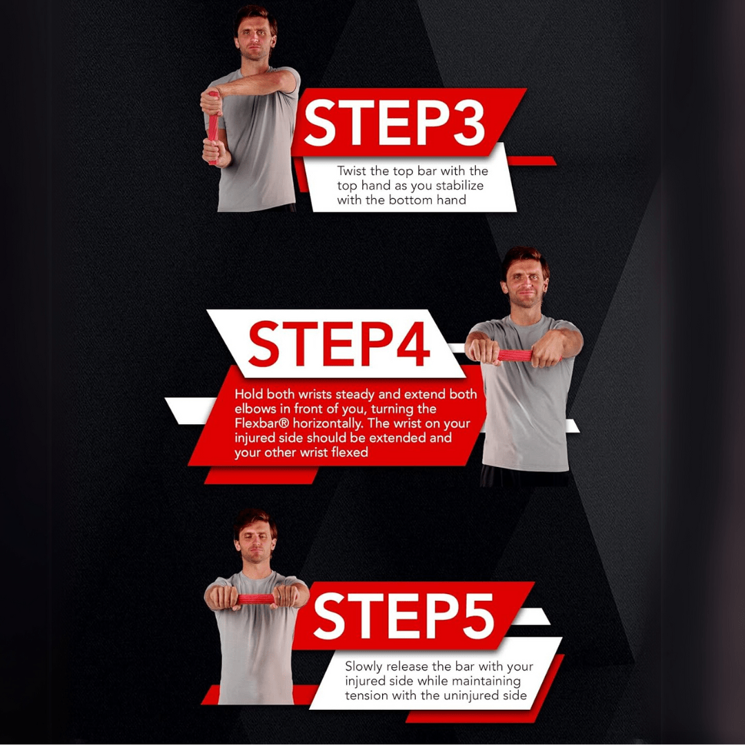 Lisslune | Elbowflex – Therapy Resistance Bar for Elbow & Wrist Strengthening