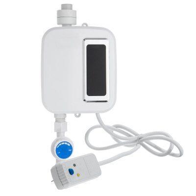 Lisslune | Portable Water Heater | Tankless Hot Water Heater Electric 3500W | Temperature Control Knob