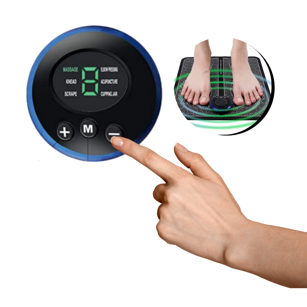 Lisslune | Regenerating EMS Foot Massager – Relaxation and Pain Relief for Your Feet