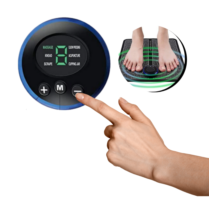 Lisslune | Regenerating EMS Foot Massager – Relaxation and Pain Relief for Your Feet