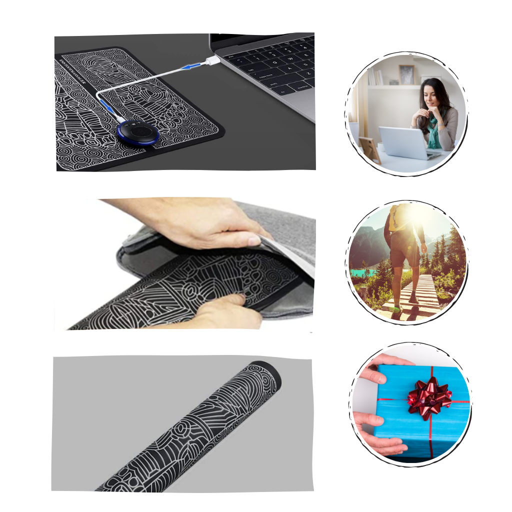 Lisslune | Regenerating EMS Foot Massager – Relaxation and Pain Relief for Your Feet