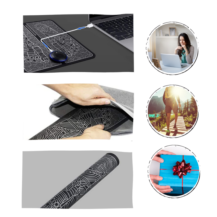 Lisslune | Regenerating EMS Foot Massager – Relaxation and Pain Relief for Your Feet