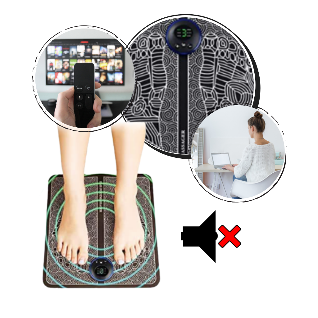 Lisslune | Regenerating EMS Foot Massager – Relaxation and Pain Relief for Your Feet