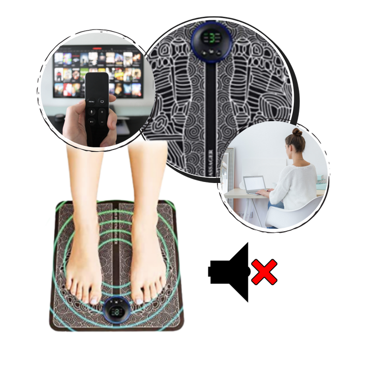Lisslune | Regenerating EMS Foot Massager – Relaxation and Pain Relief for Your Feet