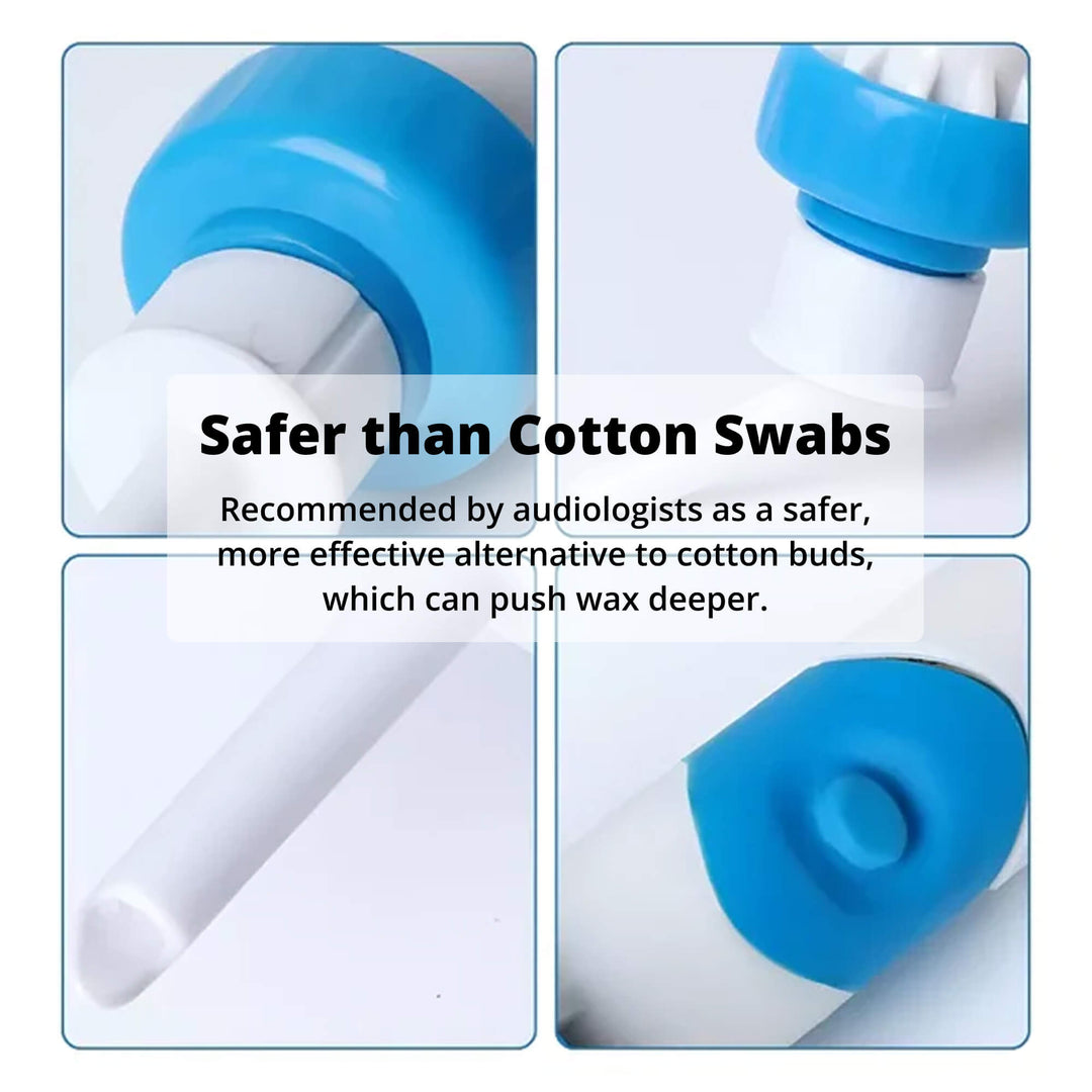 Lisslune | Electric Ear Suction Wax Removal Tool | Ergonomic, Silicone Tip & Compact Design for Safe Ear Hygiene at Home or Travel