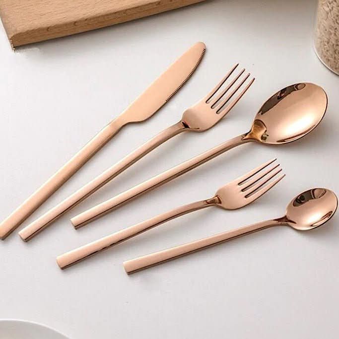 Lisslune | 30-piece stainless steel cutlery set for 6 persons