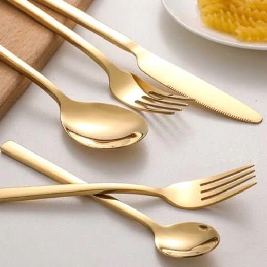 Lisslune | 30-piece stainless steel cutlery set for 6 persons