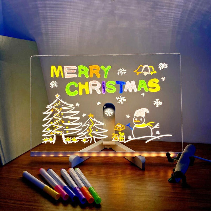 Lisslune | Children's LED Notice Board with Colors