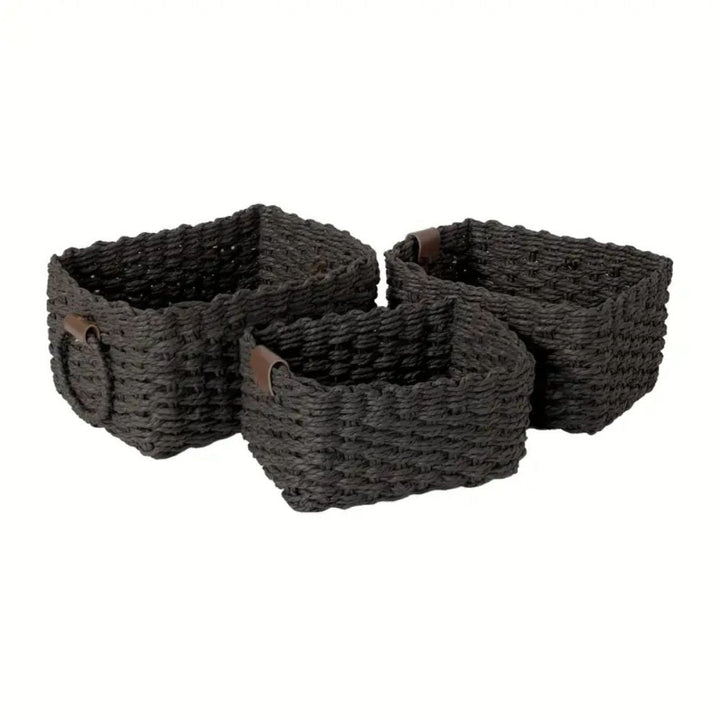Lisslune | Elegant Rattan Weave Basket Set