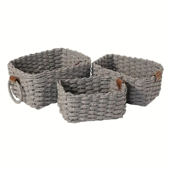 Lisslune | Elegant Rattan Weave Basket Set