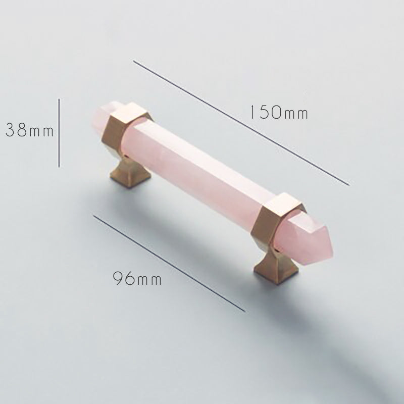 Rynx Luxury Natural Crystal Cabinet Handle