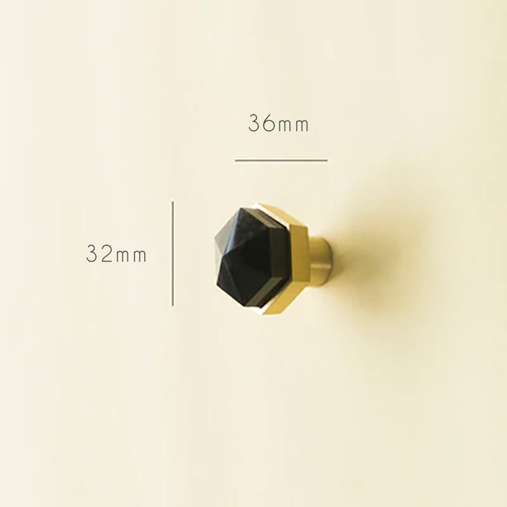 Rynx Luxury Natural Crystal Cabinet Handle