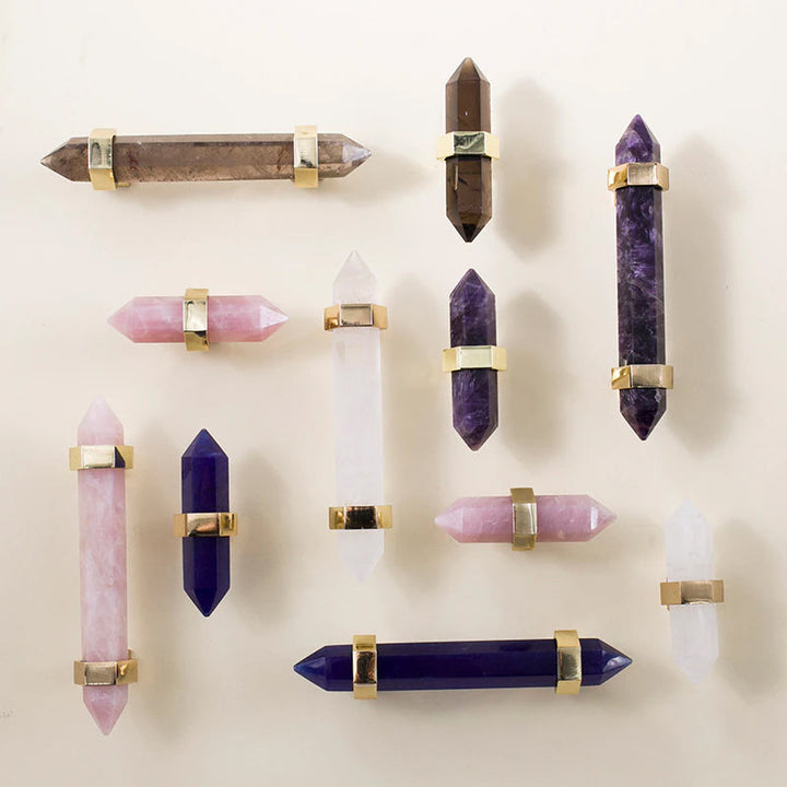 Rynx Luxury Natural Crystal Cabinet Handle