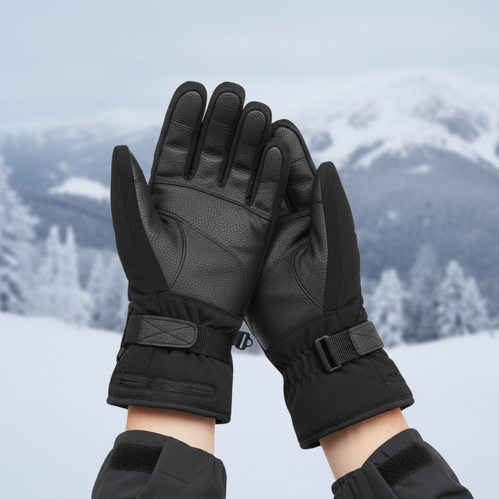 Lisslune | ThermoGrip Heated Gloves – Waterproof Unisex Gloves with 3 Heat Levels and Touchscreen Function