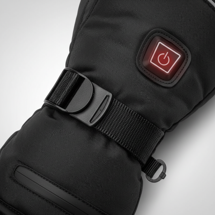 Lisslune | ThermoGrip Heated Gloves – Waterproof Unisex Gloves with 3 Heat Levels and Touchscreen Function