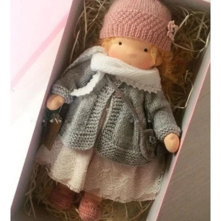 Lisslune | Handcrafted Cotton Waldorf Doll for Creative Play