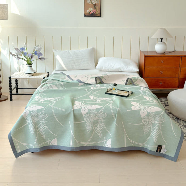 Lisslune | Elowen Butterfly Cotton Gauze Blanket