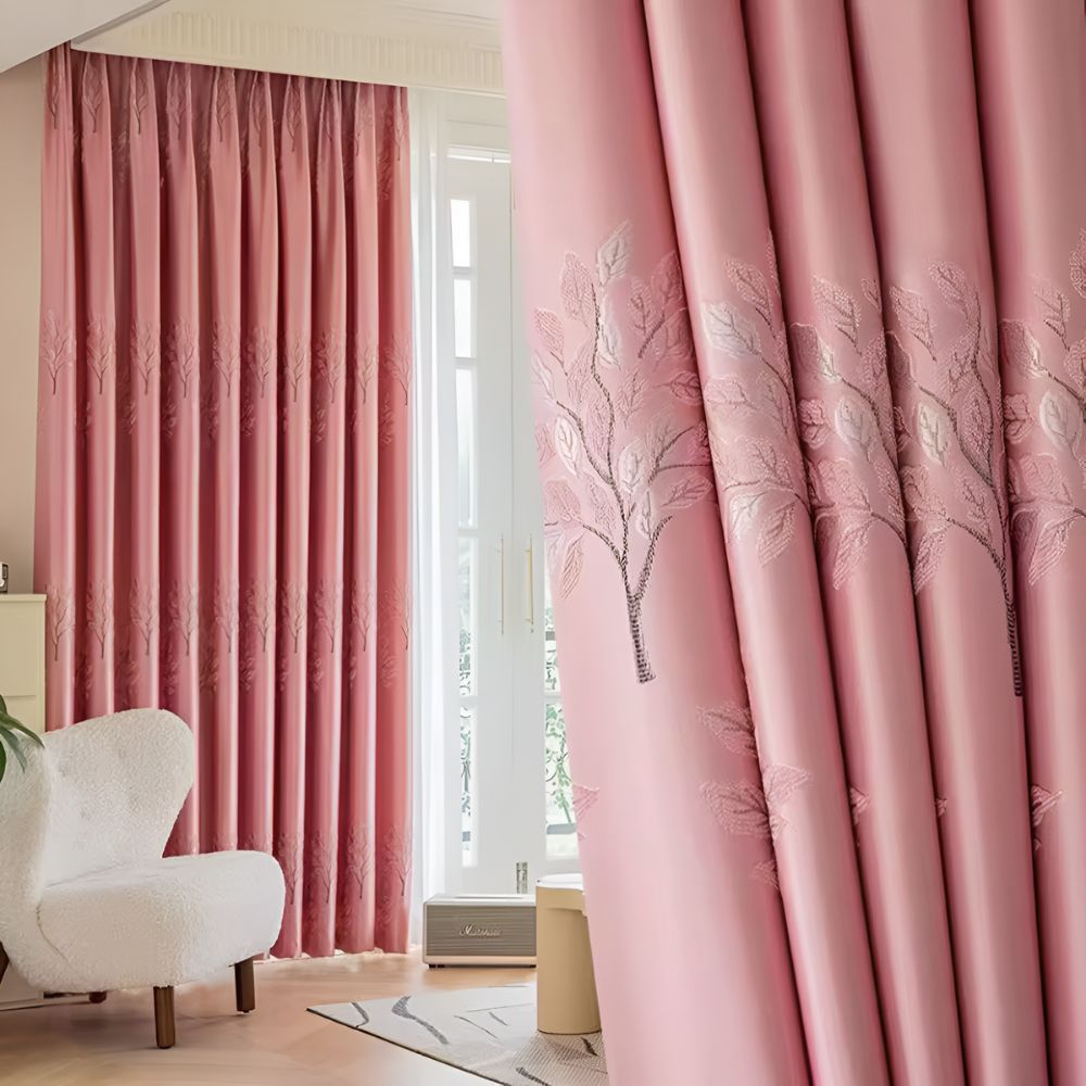 Lisslune | Elysian Leaf Blackout Curtains