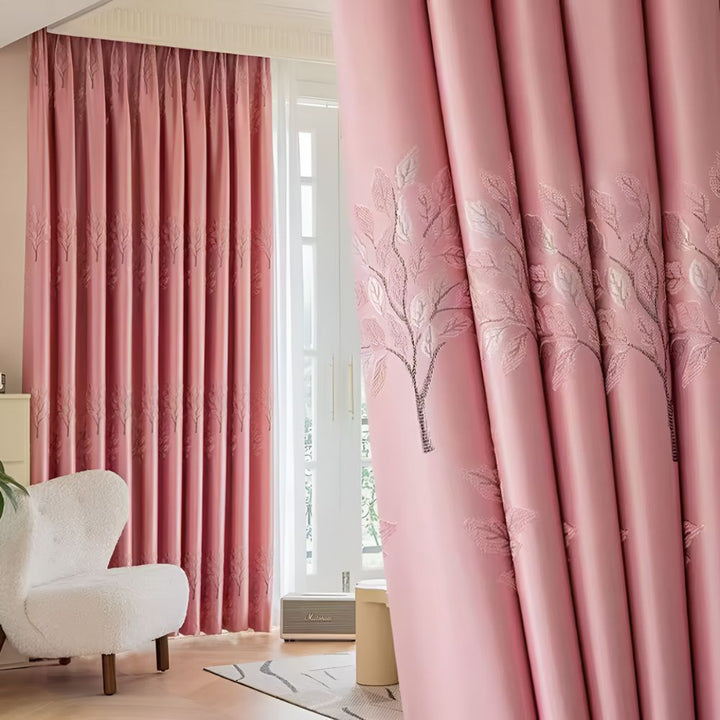 Lisslune | Elysian Leaf Blackout Curtains