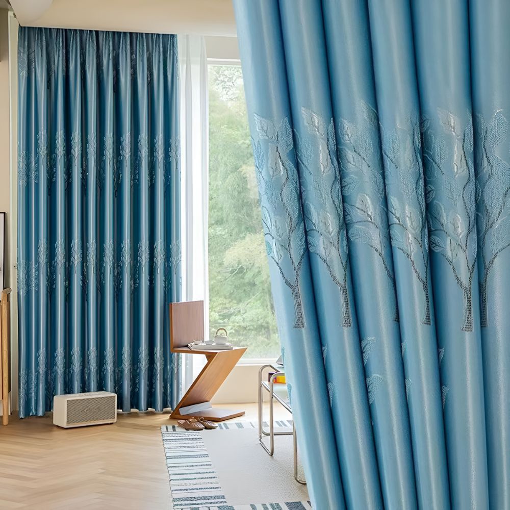Lisslune | Elysian Leaf Blackout Curtains