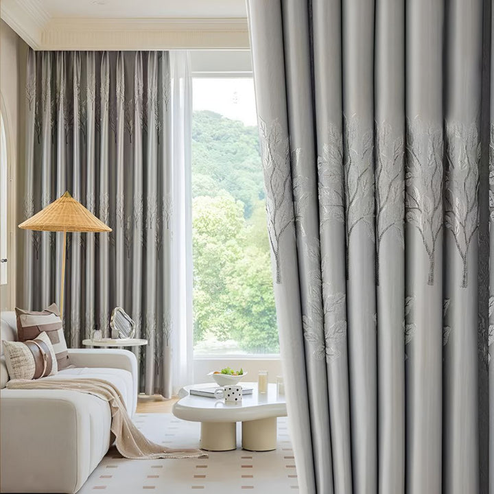 Lisslune | Elysian Leaf Blackout Curtains