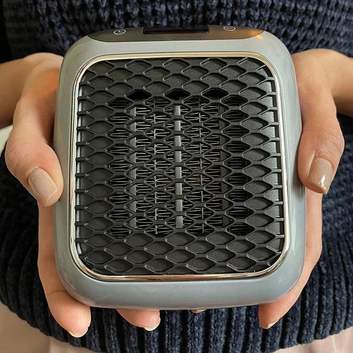 Lisslune | Energy-Efficient Portable Heater with Advanced Safety Features | Compact & Powerful 800W Room Heater