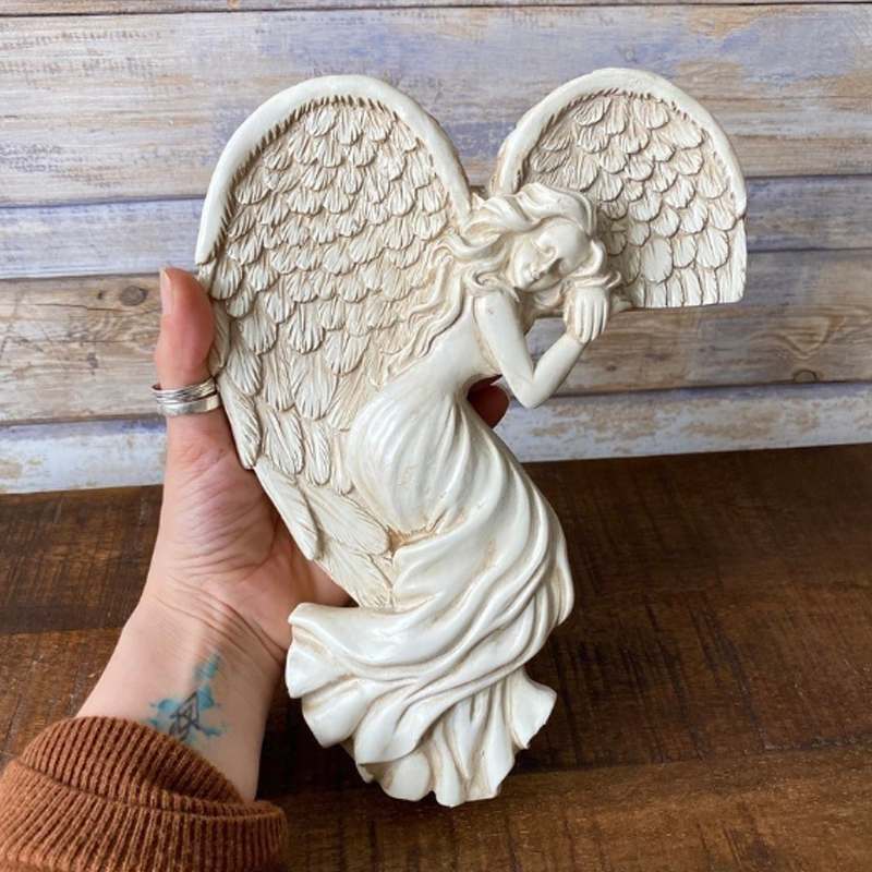 Lisslune | Angel Wings Door Frame Decoration made of Resin
