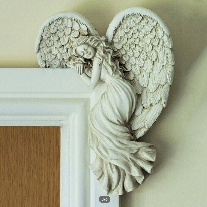 Lisslune | Angel Wings Door Frame Decoration made of Resin
