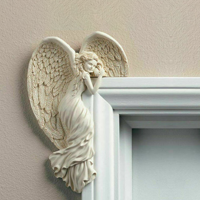 Lisslune | Angel Wings Door Frame Decoration made of Resin