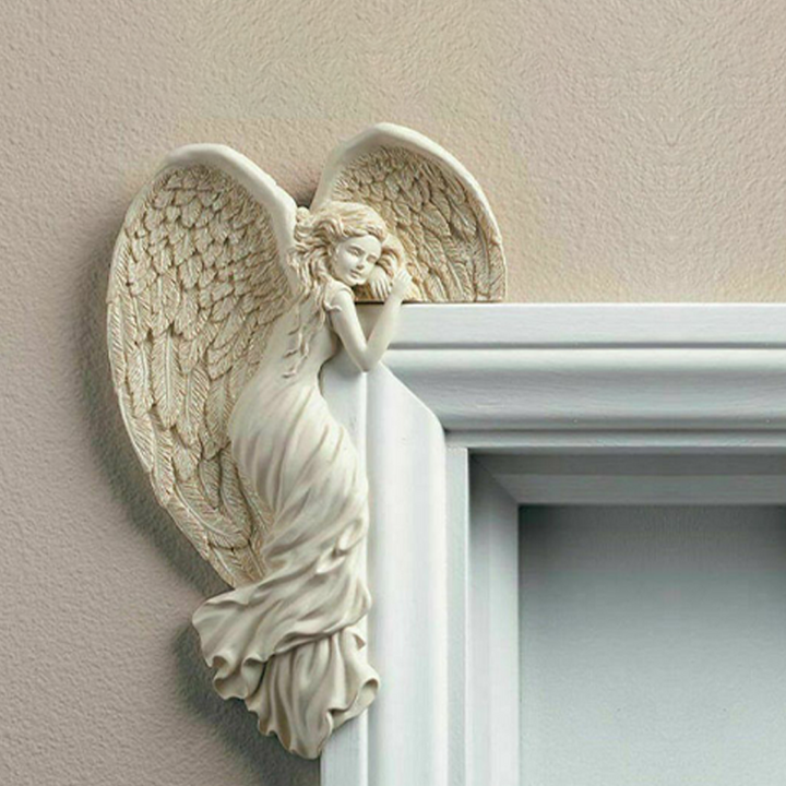 Lisslune | Angel Wings Door Frame Decoration made of Resin