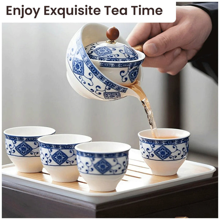 Lisslune | Gongfu Tea Set made of porcelain - Timeless elegance, perfect tea