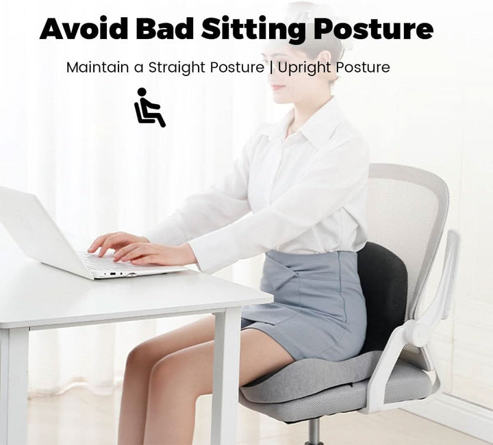 Lisslune | Ergonomic Memory Foam Seat Cushion