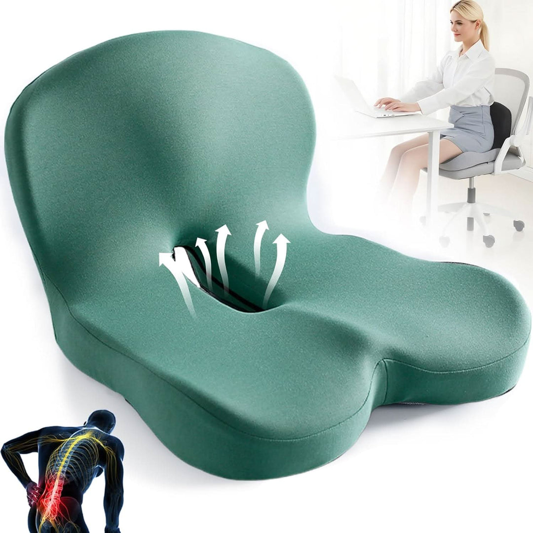 Lisslune | Ergonomic Memory Foam Seat Cushion