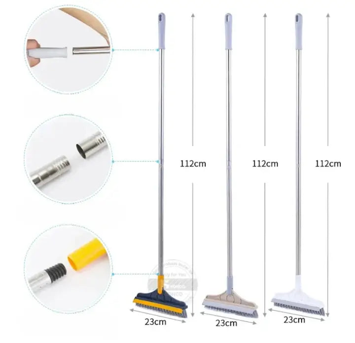 Lisslune |  - FloorMaster - 2-in-1 rotating floor brush